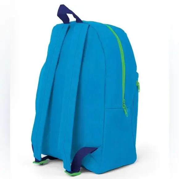 B-WAP School Backpack | Lightweight Canvas Travel Hike Daypack Bag Front Pocket - Picture 2 of 4